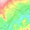 Mapa topográfico Cigadung, altitud, relieve
