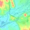 Mapa topográfico A Granxa, altitud, relieve