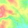 Mapa topográfico Rathgormack, altitud, relieve