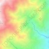 Mapa topográfico Sa Dan Ulu Salu, altitud, relieve