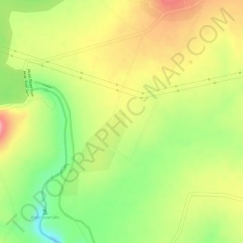 Mapa topográfico Shashemene, altitud, relieve