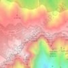 Mapa topográfico Fuente Nueva, altitud, relieve