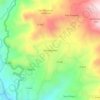 Mapa topográfico Chontapampa, altitud, relieve