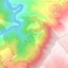 Mapa topográfico Tronceda, altitud, relieve