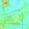 Mapa topográfico 아미리, altitud, relieve