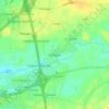 Mapa topográfico Nordanå, altitud, relieve