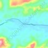 Mapa topográfico Parang, altitud, relieve