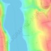 Mapa topográfico Златоустово, altitud, relieve