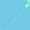 Mapa topográfico Pulau Seraya, altitud, relieve