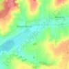 Mapa topográfico Boucly, altitud, relieve