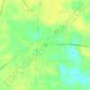 Mapa topográfico Call, altitud, relieve
