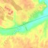 Mapa topográfico Elko, altitud, relieve