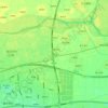 Mapa topográfico Bayu, altitud, relieve