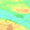 Mapa topográfico Соболево, altitud, relieve