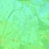 Mapa topográfico Rethem-Moor, altitud, relieve