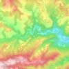 Mapa topográfico Salo, altitud, relieve