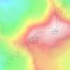 Mapa topográfico 达多漫因西卫峰, altitud, relieve