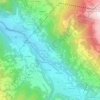Mapa topográfico Hameau de la Tsombe, altitud, relieve