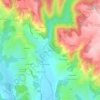 Mapa topográfico Ceyrat, altitud, relieve