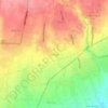 Mapa topográfico Belega, altitud, relieve
