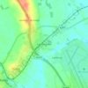 Mapa topográfico Leeming Bar, altitud, relieve