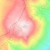 Mapa topográfico Leiranco, altitud, relieve