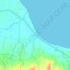 Mapa topográfico Seletreng, altitud, relieve