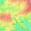 Mapa topográfico Limbach, altitud, relieve