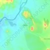 Mapa topográfico Demsa, altitud, relieve