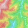 Mapa topográfico 内黄, altitud, relieve