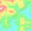 Mapa topográfico Lomas Verdes, altitud, relieve