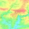 Mapa topográfico Le Beignon, altitud, relieve