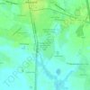 Mapa topográfico Palmetto Pines Mobile Home Park, altitud, relieve
