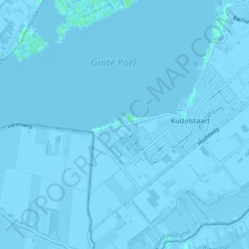 Mapa topográfico Calslagen, altitud, relieve