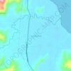 Mapa topográfico Larompong, altitud, relieve