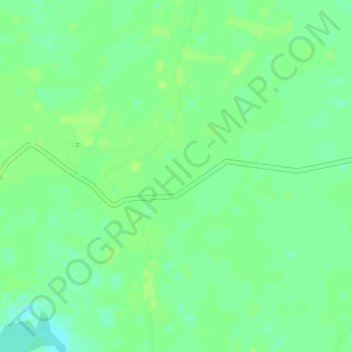 Mapa topográfico Algarrobo, altitud, relieve