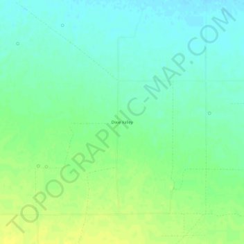Mapa topográfico Dixie Valley, altitud, relieve