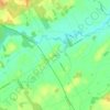 Mapa topográfico Dalkeith, altitud, relieve