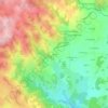 Mapa topográfico Le Fau, altitud, relieve