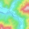 Mapa topográfico El Quillayal, altitud, relieve