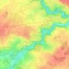 Mapa topográfico Boësse, altitud, relieve