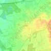 Mapa topográfico Lünten, altitud, relieve