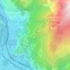 Mapa topográfico Champessuit, altitud, relieve