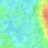 Mapa topográfico Le Tertre Juin, altitud, relieve