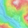 Mapa topográfico Le Noiret, altitud, relieve