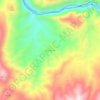 Mapa topográfico Büyükköy, altitud, relieve