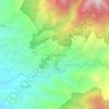 Mapa topográfico Tegalmanggung, altitud, relieve