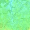 Mapa topográfico Heuvel, altitud, relieve