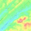 Mapa topográfico Cutcane, altitud, relieve