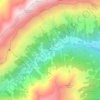 Mapa topográfico Seduck, altitud, relieve